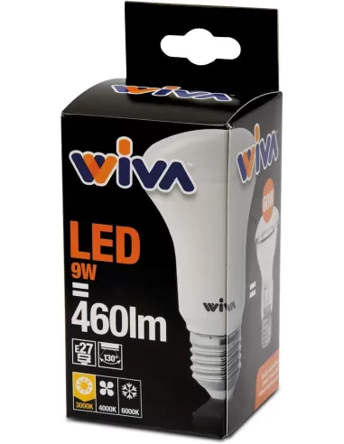 LED PRO R63 E27 9W 3000K